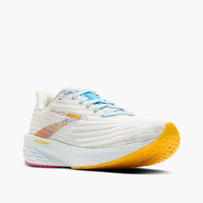 Brooks Launch 11 White/Murmur/Blithe