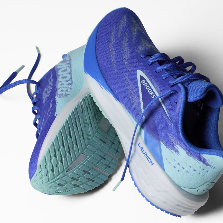 Brooks Launch 11 Cobalt/Limpet Shell