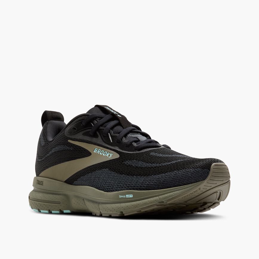 Brooks Trace 4 Black/Ebony/Dusty Olive