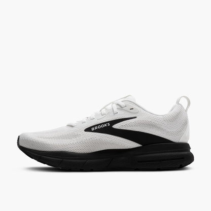 Brooks Trace 4 Bright White/Oyster/Black
