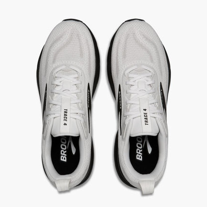 Brooks Trace 4 Bright White/Oyster/Black