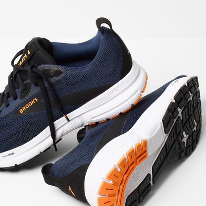 Brooks Trace 4 Peacoat/Black/Orange Pop