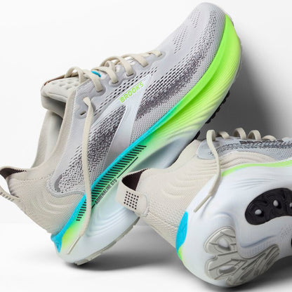 Brooks Adrenaline GTS 25 Oyster/Green Gecko/Blue