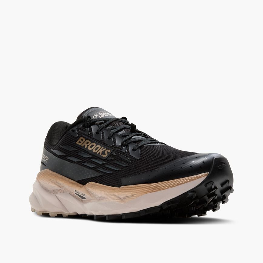 Brooks Cascadia 19 GTX Black/Ebony/Chateau Gray