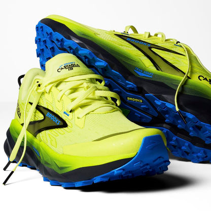 Brooks Cascadia 19 Sunny Lime/Black/Blue