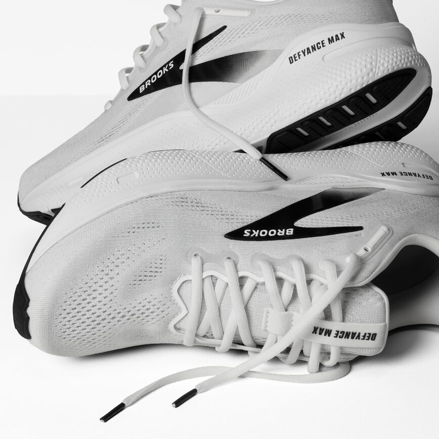 Brooks Defyance Max Bright White/Oyster/Black