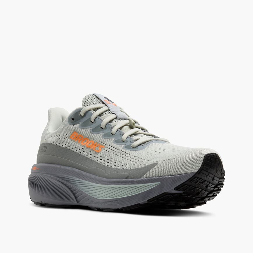 Brooks Ghost 17 GTX Smoke/Primer Grey/Orange