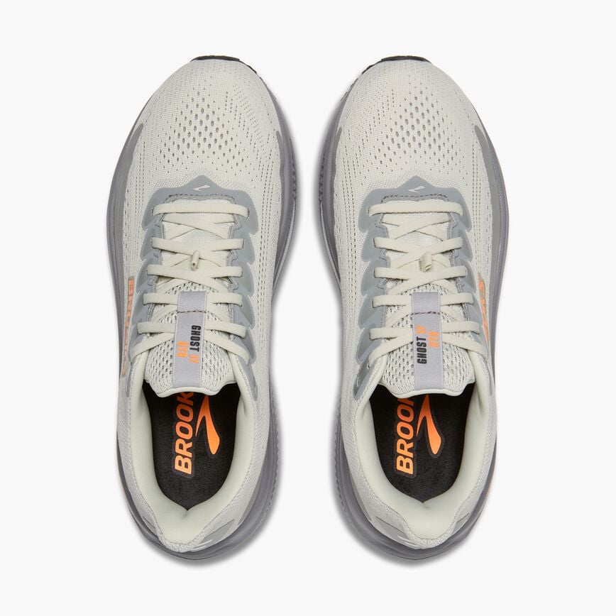 Brooks Ghost 17 GTX Smoke/Primer Grey/Orange