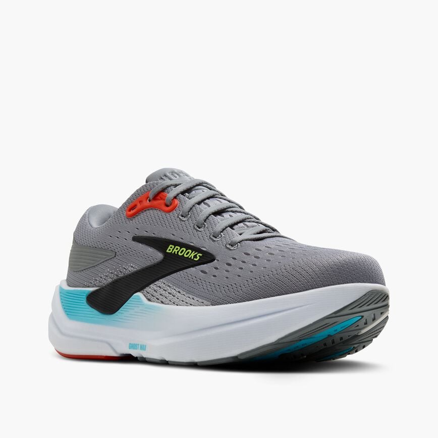 Brooks Ghost Max 3 Primer Grey/Antarctica/Red