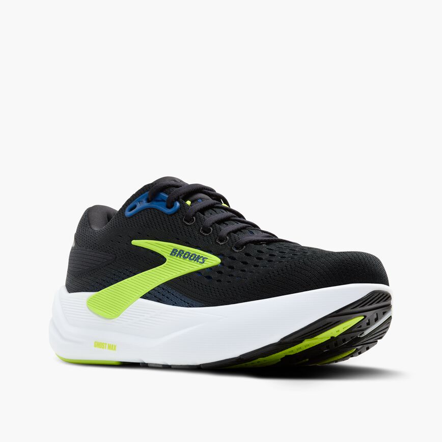 Brooks Ghost Max 3 Black/Navy/Acid Lime
