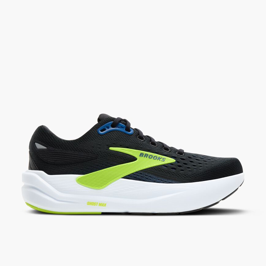 Brooks Ghost Max 3 Black/Navy/Acid Lime