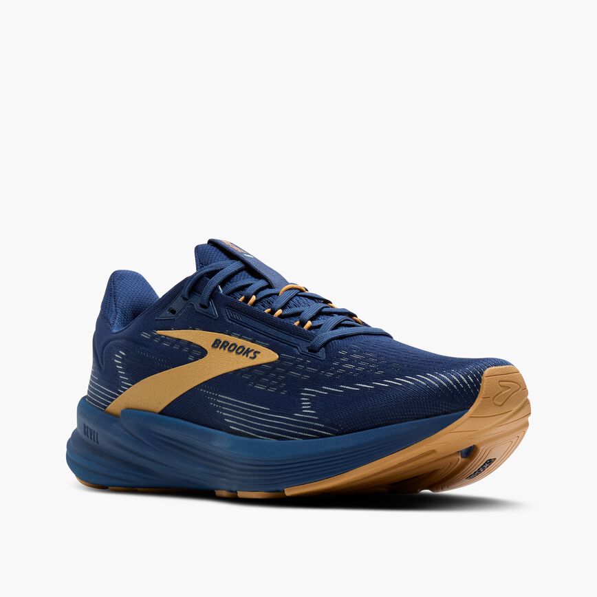 Brooks Revel 8 Blue/Honeydew/Taffy