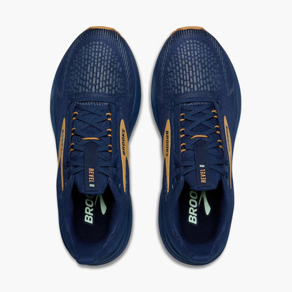 Brooks Revel 8 Blue/Honeydew/Taffy