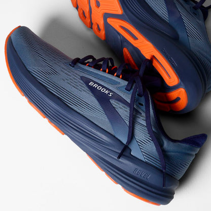 Brooks Revel 8 Blue/Blue/Orange