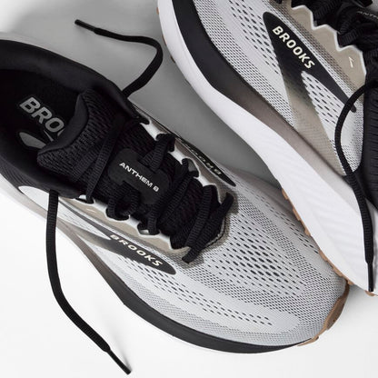 Brooks Anthem 8 White/Black/Tan