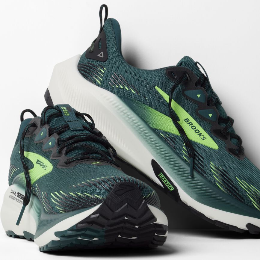 Brooks Ghost Trail Atlantic Deep/Black/Green