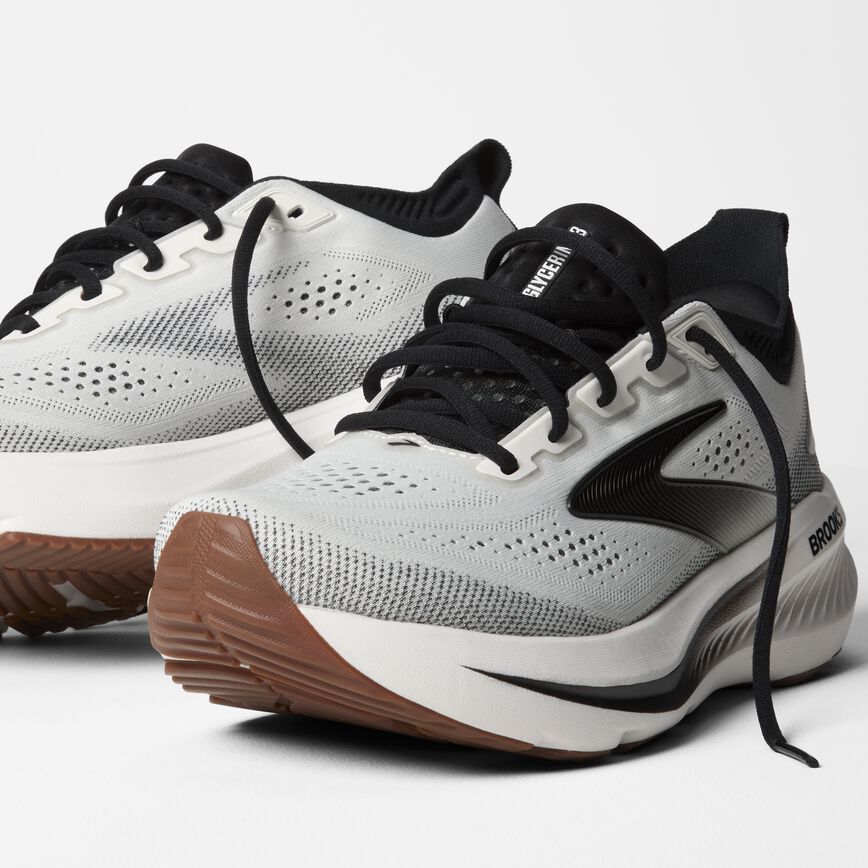 Brooks Glycerin 23 White/Black/Gum