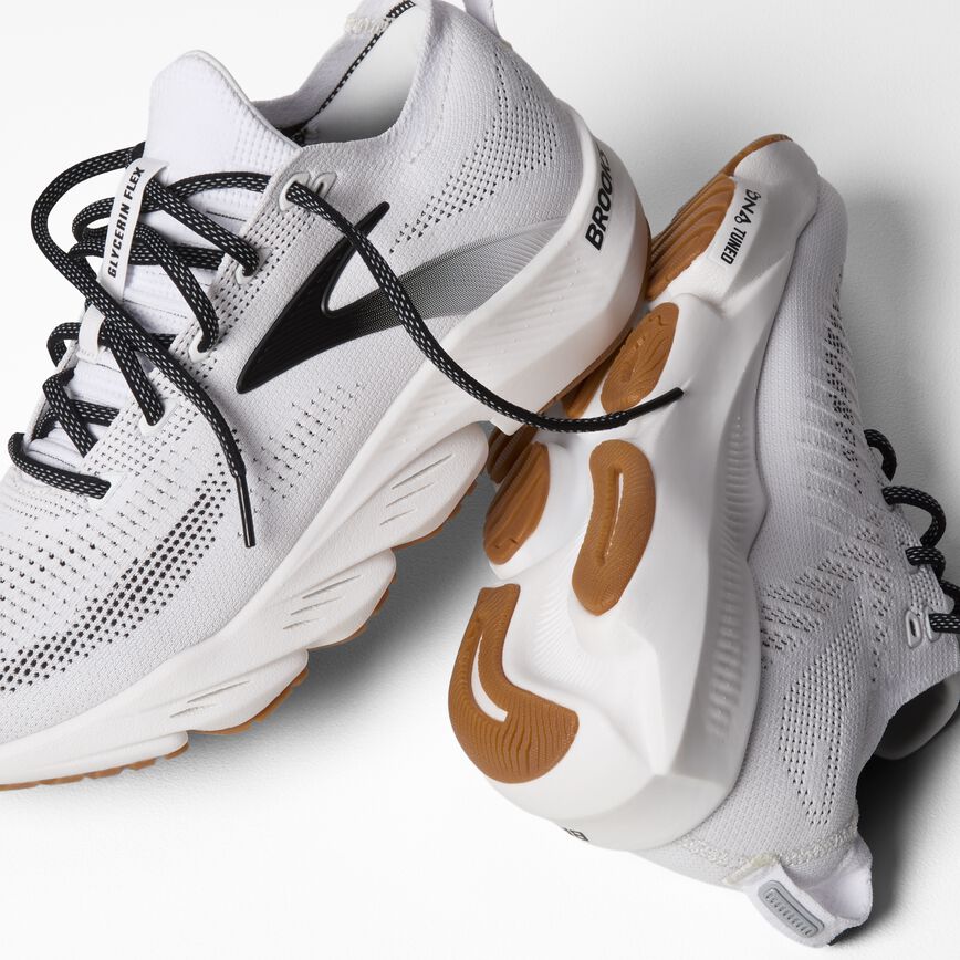 Brooks Glycerin Flex White/Black/Gum