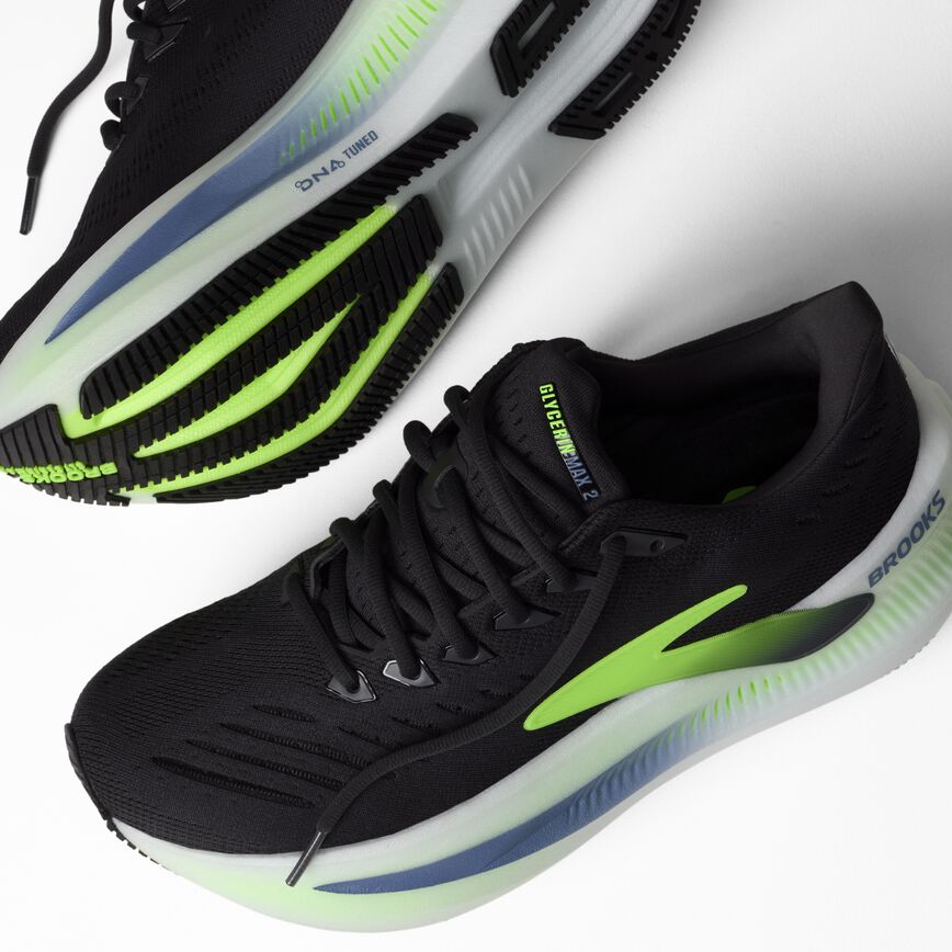 Brooks Glycerin Max 2 Phantom/White/Green Gecko