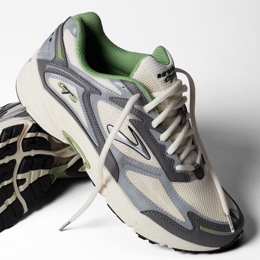 Brooks Adrenaline GTS 4 White/Black/Green