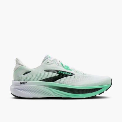Brooks Ghost 18 White/Spring Bud/Spruce