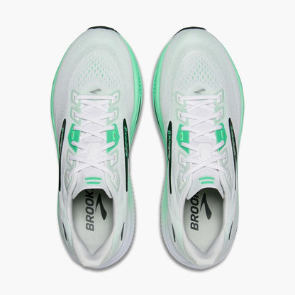 Brooks Ghost 18 White/Spring Bud/Spruce