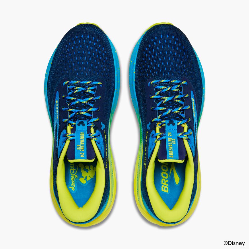 Brooks Adrenaline GTS 24 runDisney Blue/Yellow