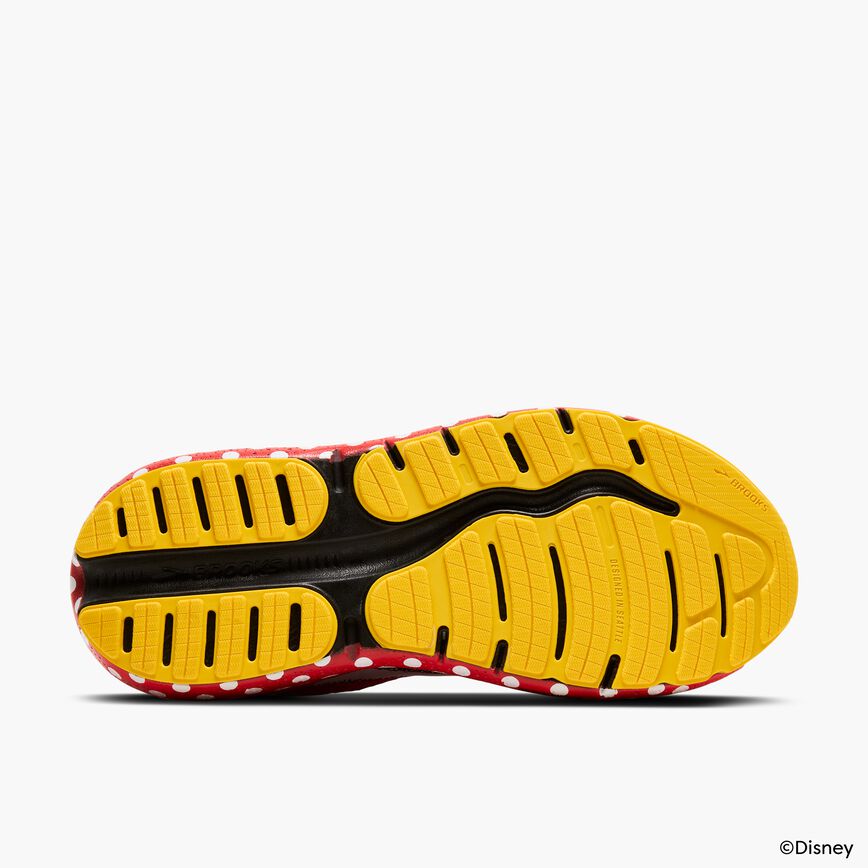 Brooks Ghost Max 2 Minnie Mouse Red/White/Black