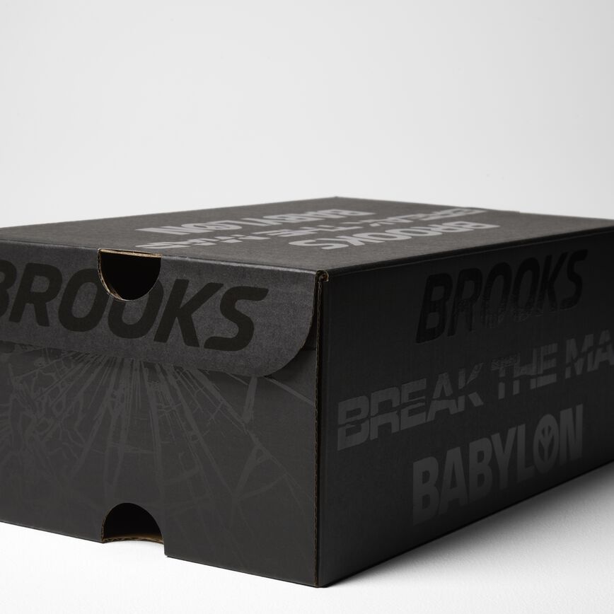 Brooks Babylon x Ghost 17 Babylon Black/Asphalt