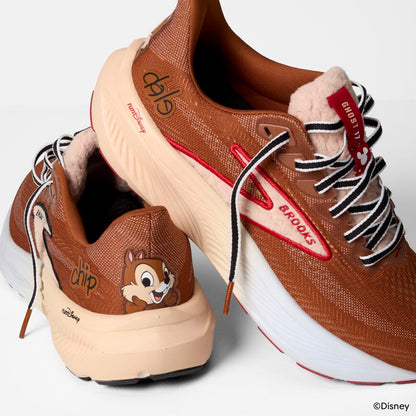 Brooks Ghost 17 Chip 'n Dale Brown/Tan/White
