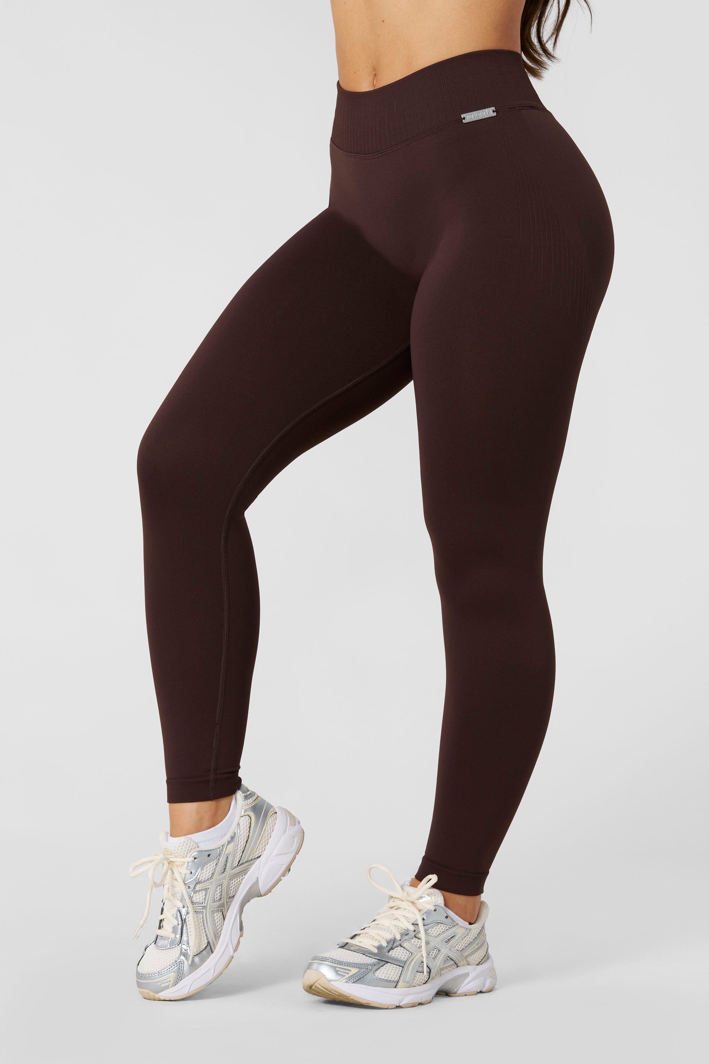 YoungLA W286 - Sculpt Seamless Leggings Brown