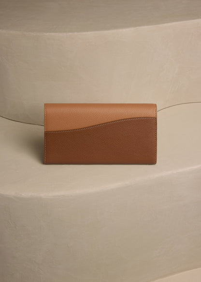Polene Sierra Wallet Trio Camel