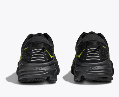 Hoka 'S Bondi 7 Black Hoka Citrus