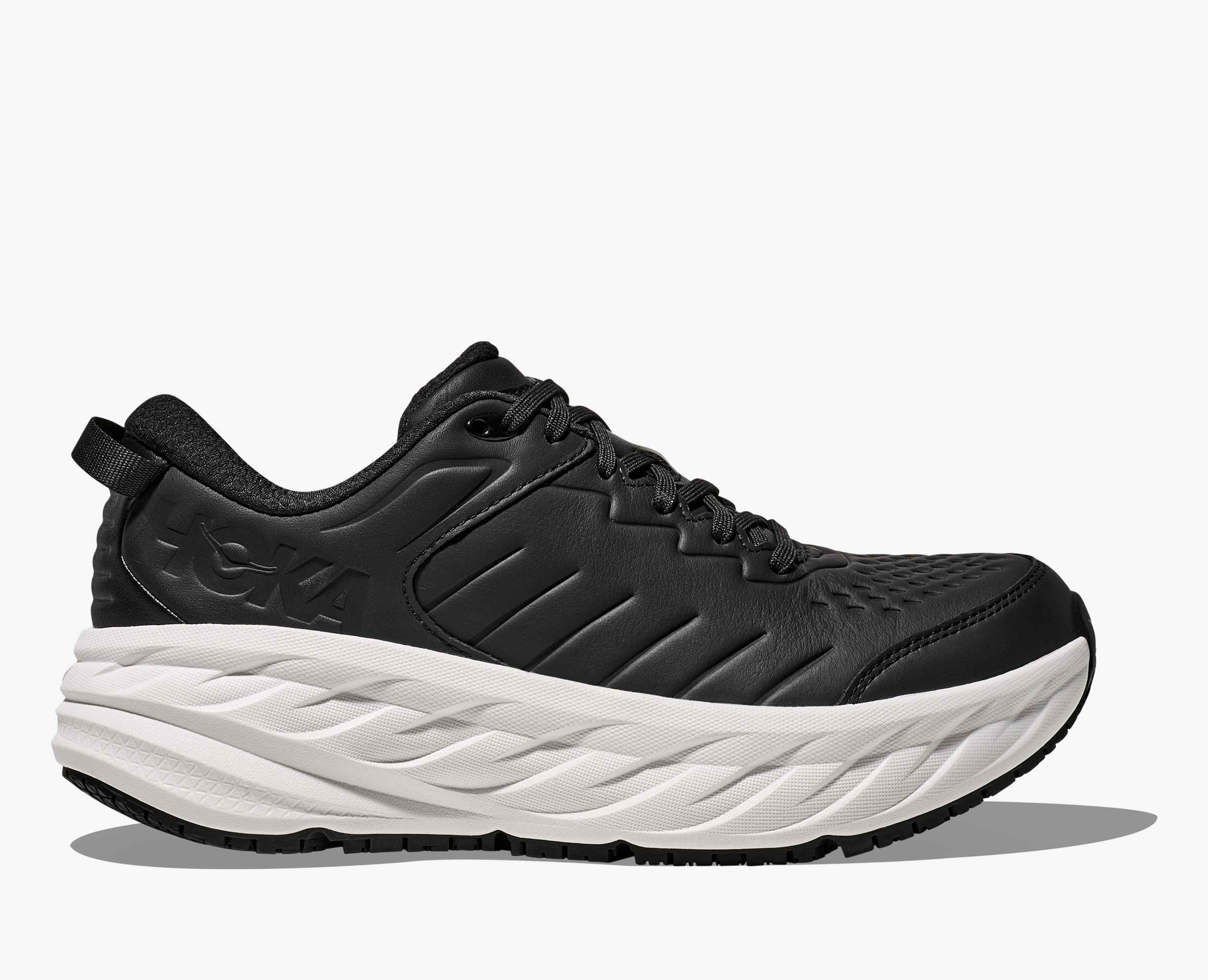 Hoka S Bondi Sr Carbon Black White