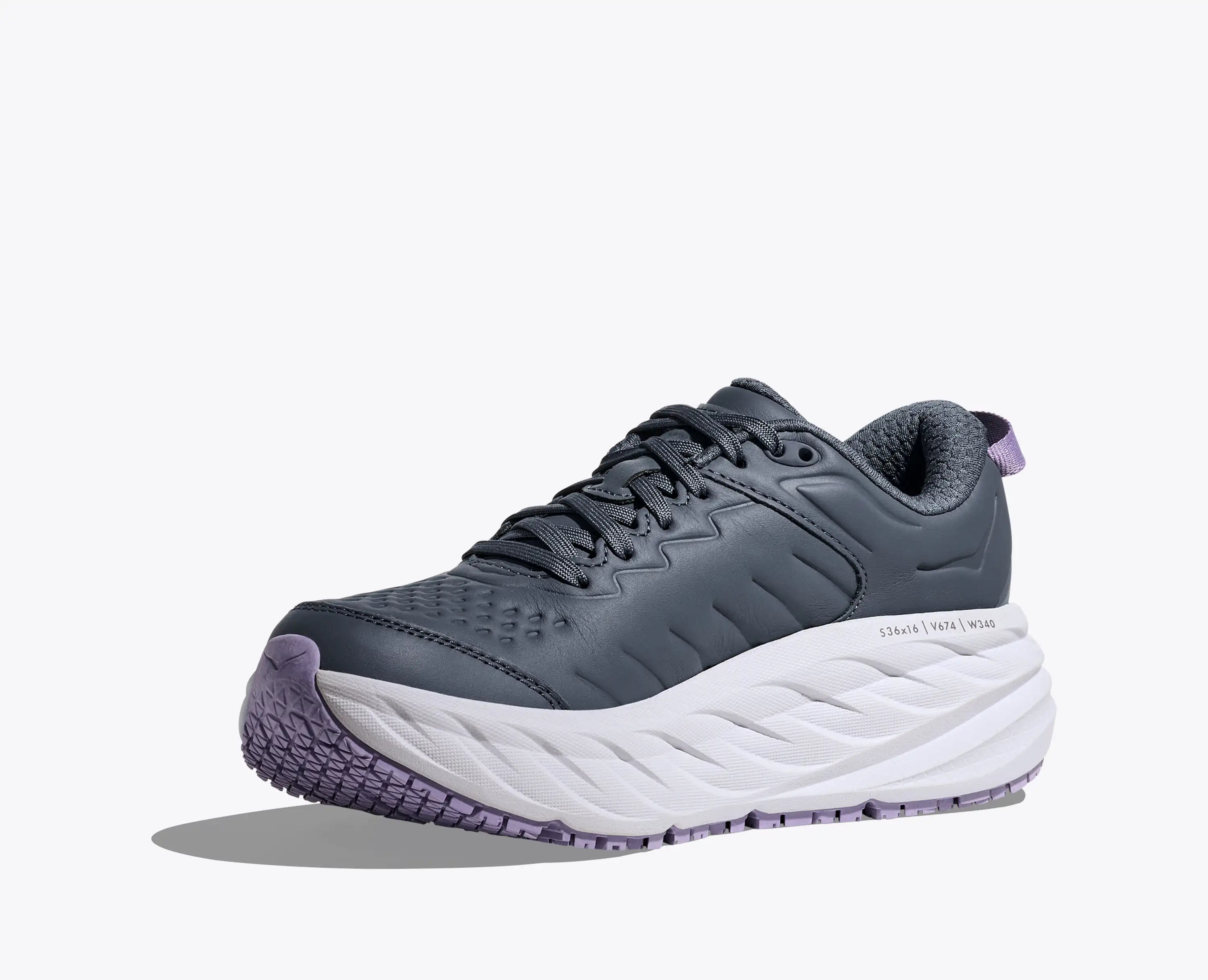 Hoka Women'S Bondi Sr Faded Navy Berry Patch