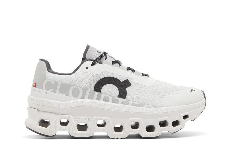 On Running Cloudmonster White Black (Women's)