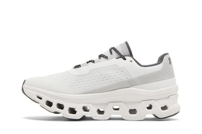 On Running Cloudmonster White Black (Women's)