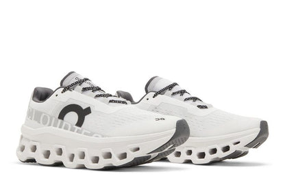 On Running Cloudmonster White Black (Women's)