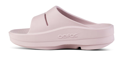 Oofos Women's Platform Slide Stardust