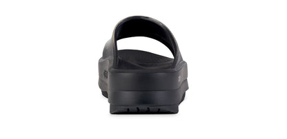 Oofos Women's Luxe Platform Slide Latte