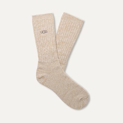 Ugg Trey Rib Knit Crew White Pepper