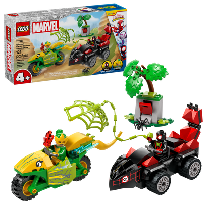 Lego Spin and Electro Dinosaur Vehicle Chase
