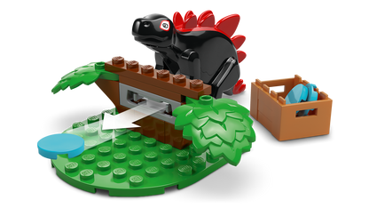 Lego Spidey and Gobbys Raptor Battle at Tree House HQ