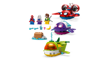 Lego Spidey Underwater Vehicles