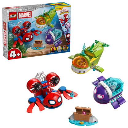 Lego Spidey Underwater Vehicles