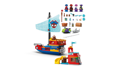 Lego Team Spidey Pirate Ship