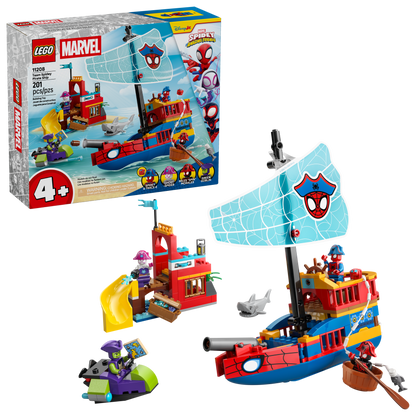 Lego Team Spidey Pirate Ship