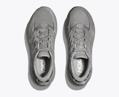 Hoka Clifton L Suede Limestone Limestone