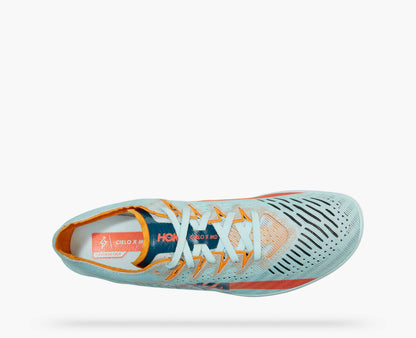 Hoka Cielo X Md Blue Glass Radiant Yellow