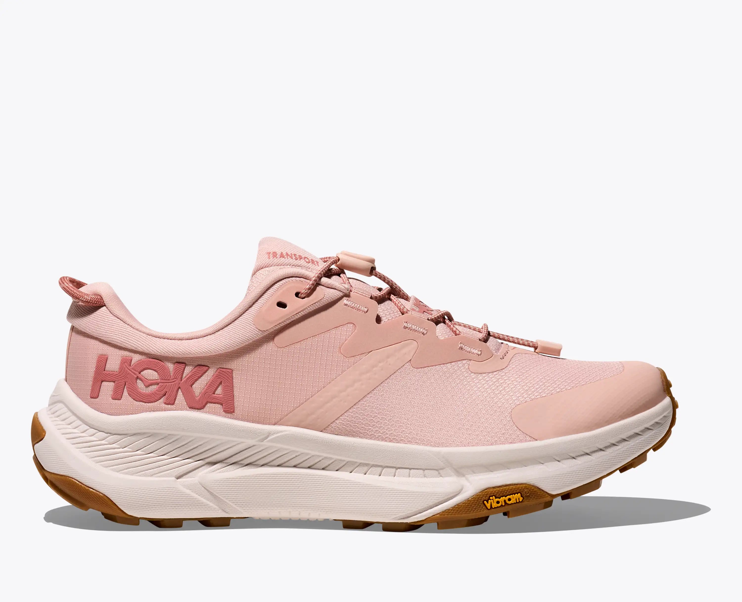 Hoka Women'S Transport Rose Latte Rose Cream